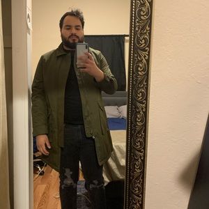 Banana Republic Olive Mens Winter Coat